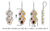 Sterling Silver Semi Mount Earrings Setting Oval OV 7X5mm - Syzjewelry